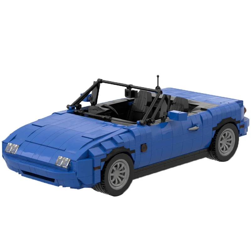 MOC 27076 1989 Eunos Roadster / Mazda MX-5 / Mazda Miata - Blue - YWOBB