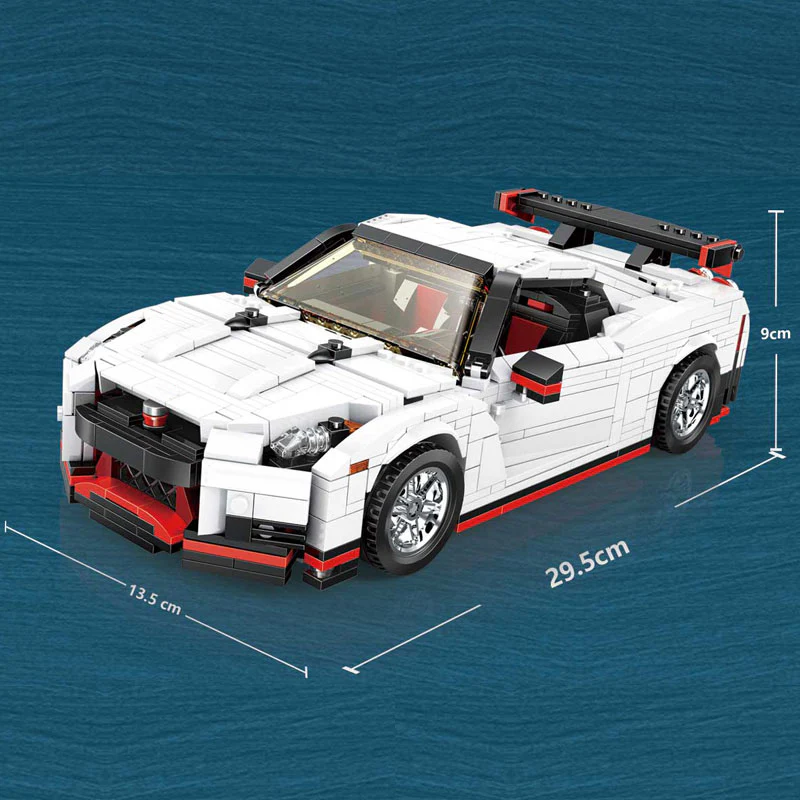 Mould King 13104 The GTR Speed Racing Car - YWOBB