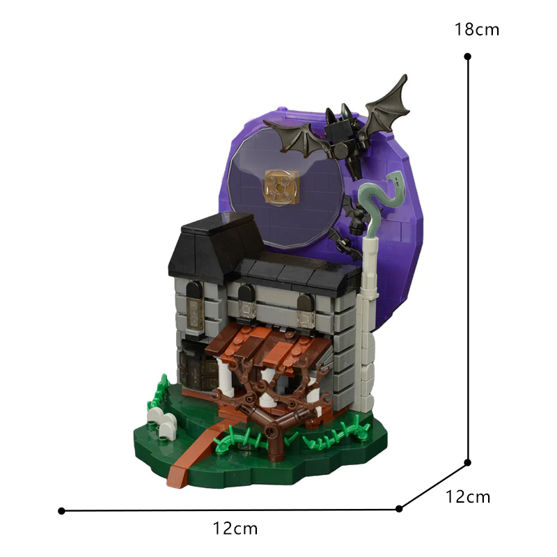 MOC 89533 Halloween: Haunted House - YWOBB