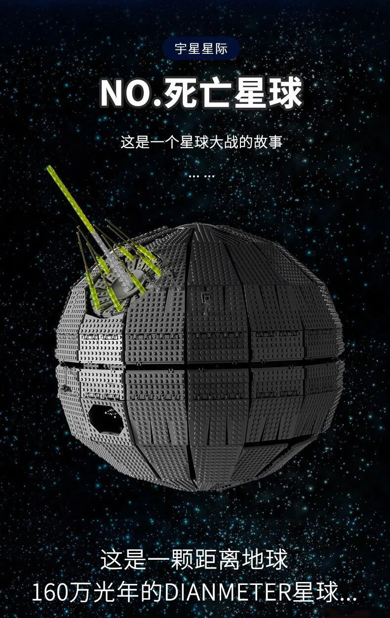 Mould King 21034 Death Star OVP EU Warehouse Version - YWOBB