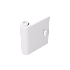 GOBRICKS GDS-1222 Door 1 x 3 x 3 Left - Open Between Top and Bottom Hinge - YWOBB