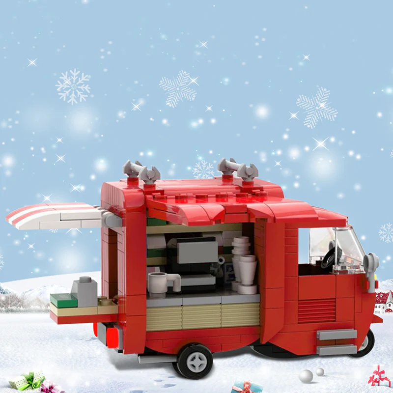 GOBRICKS MOC 130816 Tuk-Tuk Coffee - YWOBB