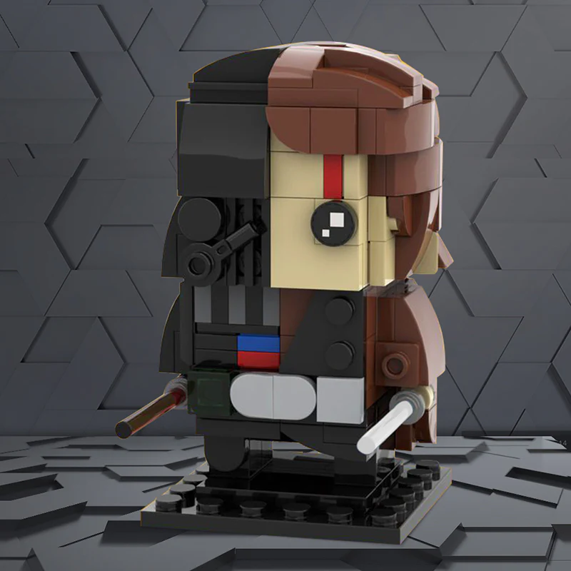 GOBRICKS MOC 40622 Vader / Anakin Skywalker Brickheadz - YWOBB