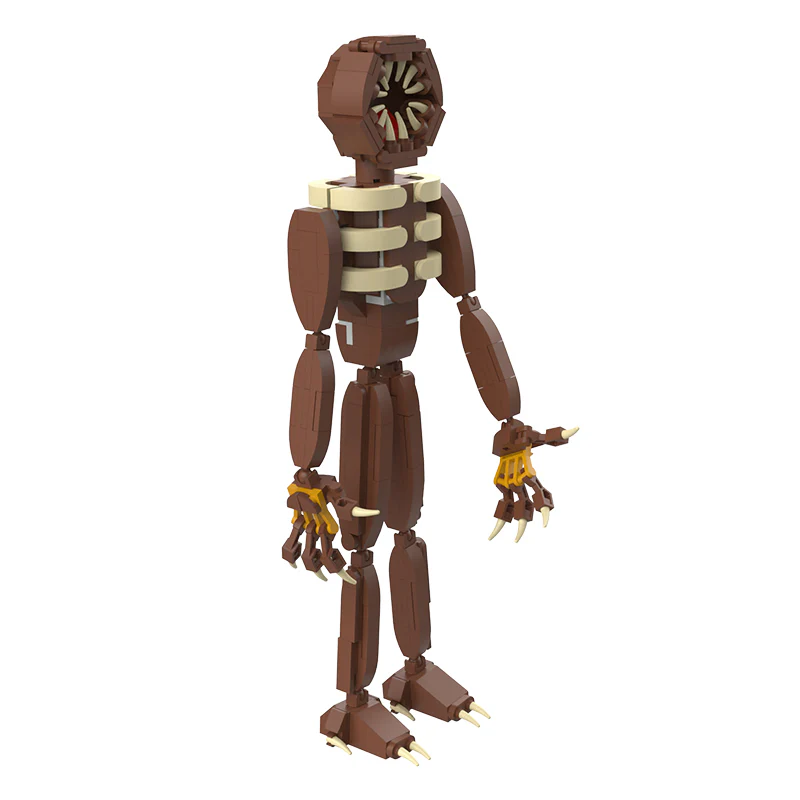GOBRICKS MOC A0068 Ranbow Friends-brown - YWOBB