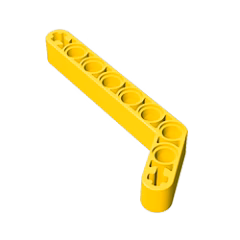 GOBRICKS GDS-674 Modified Bent Thick 1 x 9 - YWOBB