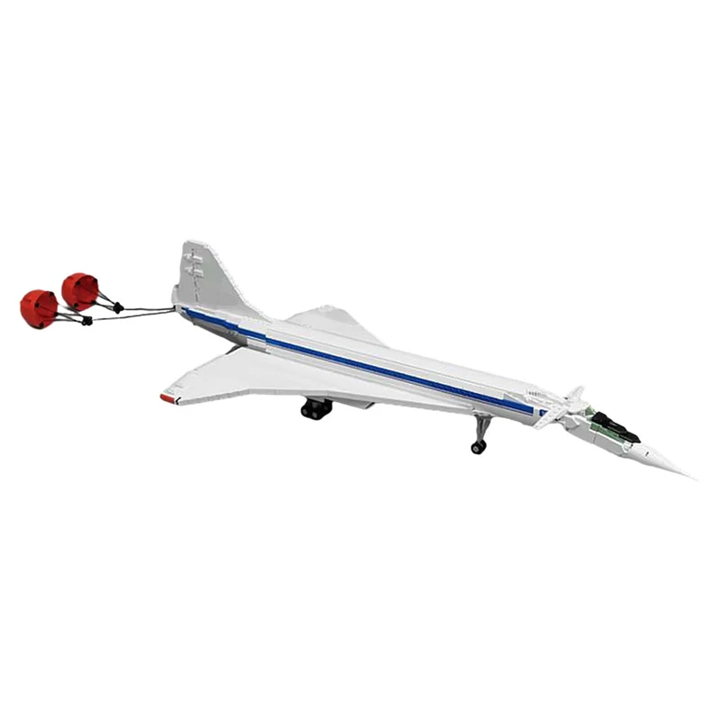 GOBRICKS MOC 164752 Tupolev Tu-144D - YWOBB