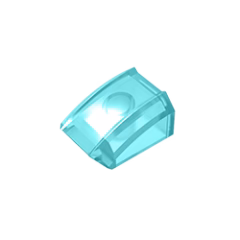 GOBRICKS GDS-1015 Curved 2 x 2 Lip - YWOBB