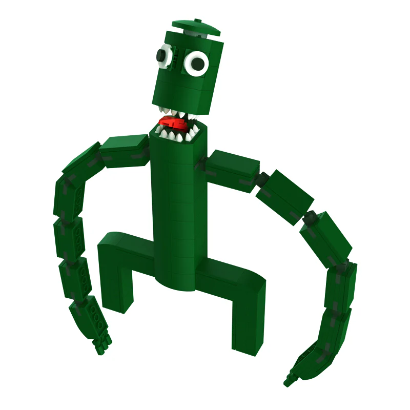 GOBRICKS MOC A0020 Rainbow Friends-Green - YWOBB