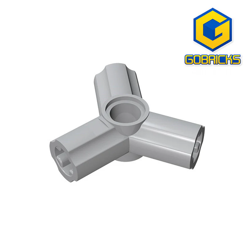 GOBRICKS GDS-922 Axle and Pin Connector Triple - YWOBB