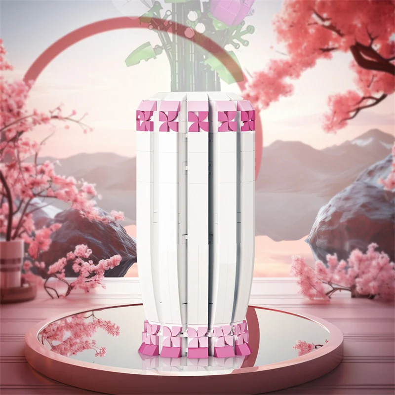 GOBRICKS MOC F-A0639 vase - YWOBB