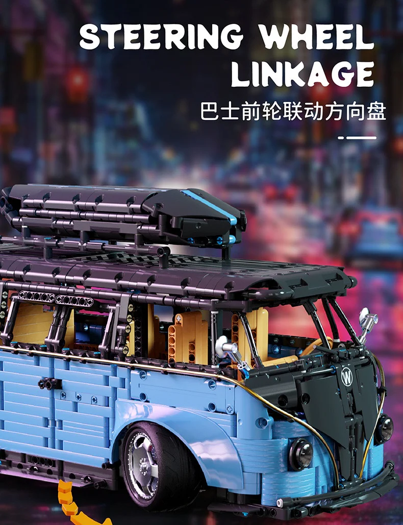 TGL T5022A 1:8 Volkswagen T2 Touring RV Camper - YWOBB