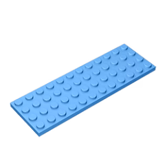 GOBRICKS GDS-557 Plate 4 x 12 - YWOBB