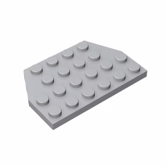 GOBRICKS GDS-704  Plate 4 x 6 Cut Corners - YWOBB