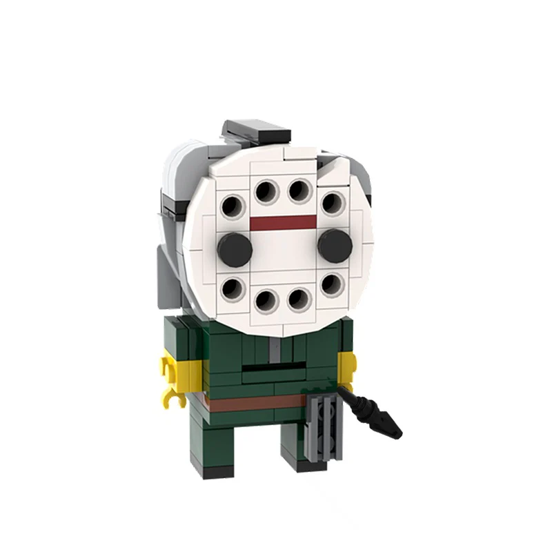 GOBRICKS MOC 168010 Jason Voorhees Brickhead (Pt6) - YWOBB