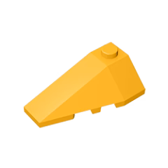 GOBRICKS GDS-755 Wedge 4 x 2 Triple Left - YWOBB
