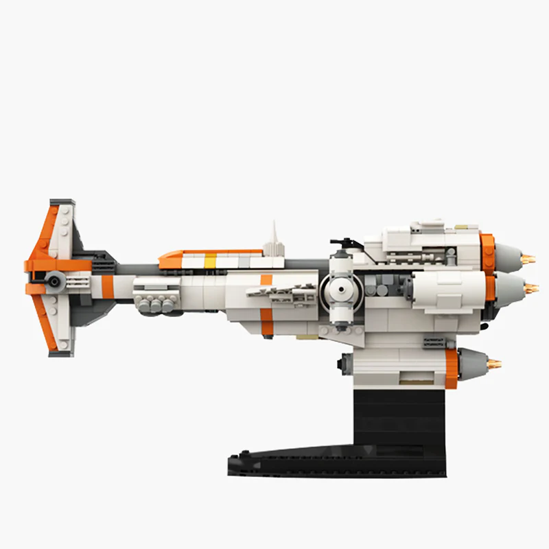 GOBRICKS MOC 57178 Hammerhead Corvette - YWOBB