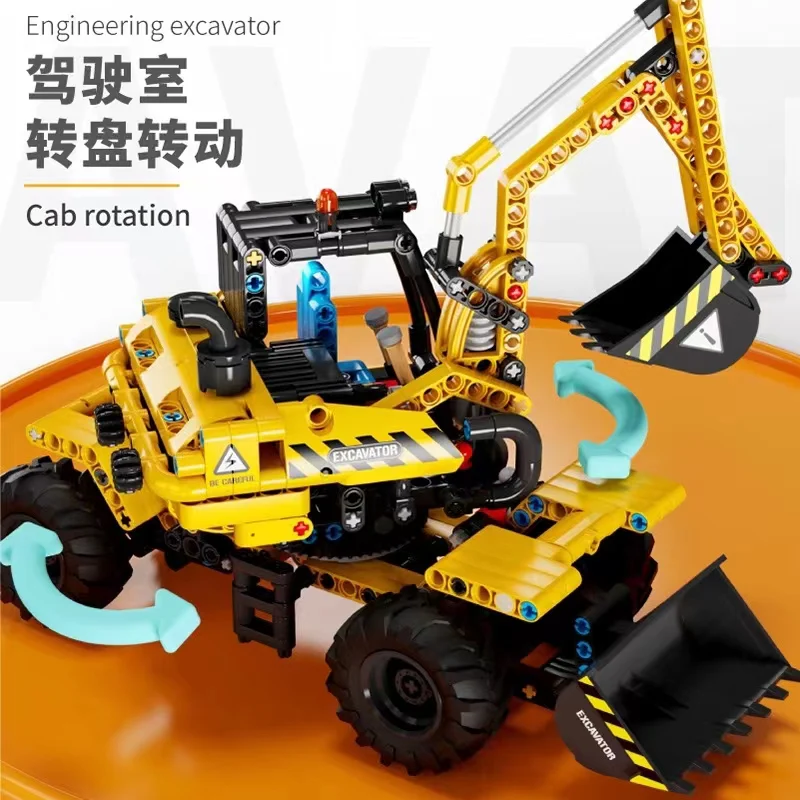 TGL T3037-3038 PULL BACK Urban Engineering Series Forklift Excavator - YWOBB
