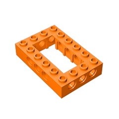 GOBRICKS GDS-973 Brick 4 x 6 Open Center - YWOBB