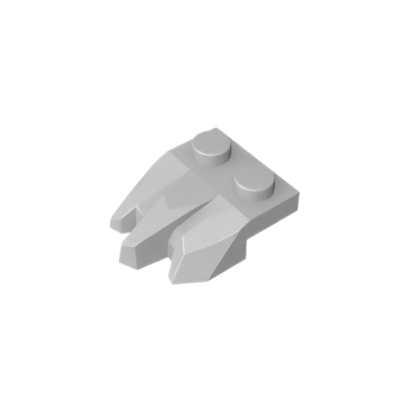 GOBRICKS GDS-M449 Plate Modified 1 x 2 with 3 Claws / Rock Fingers - YWOBB