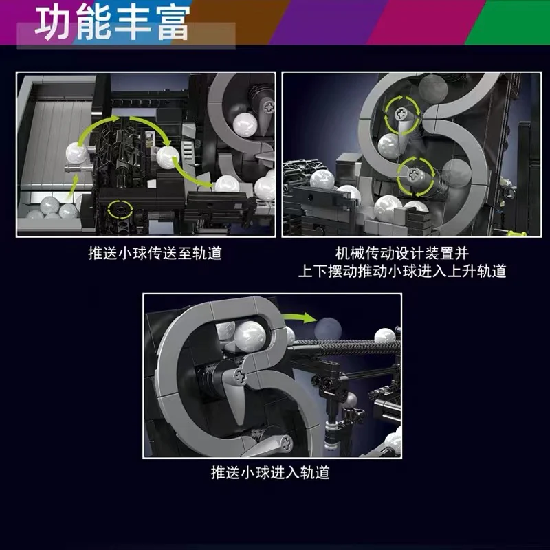 Mould King 26012 GBC Logarithmic Ball Calculator - YWOBB