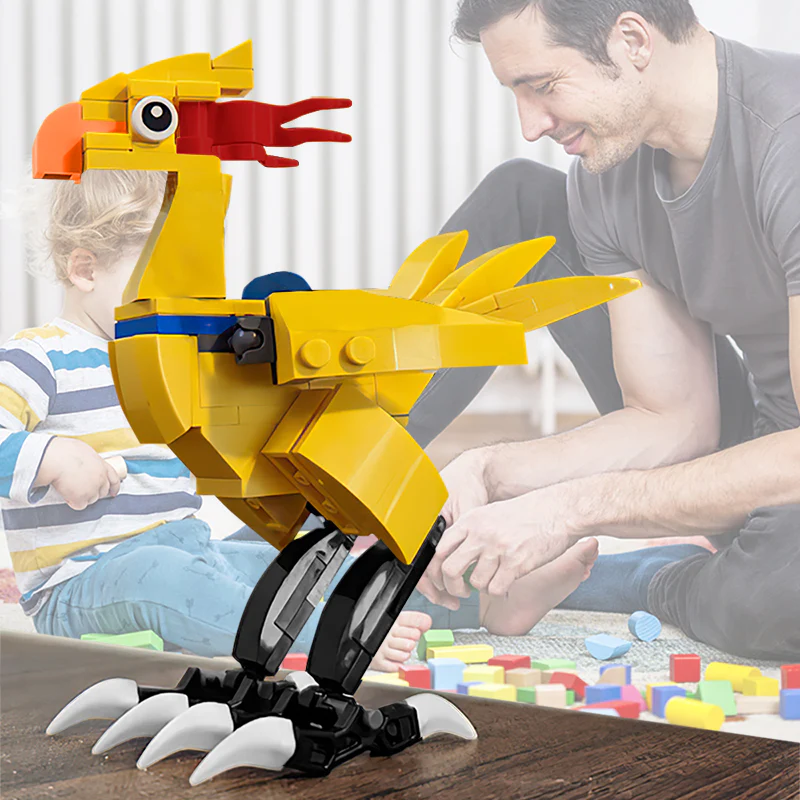 GOBRICKS MOC 25962 chocobo - YWOBB
