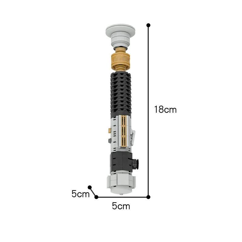 MOC 35811 Obi-Wan Lightsaber Hilt - YWOBB