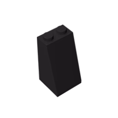 GOBRICKS GDS-1404 Slope 75 2 x 2 x 3 - Solid Studs - YWOBB