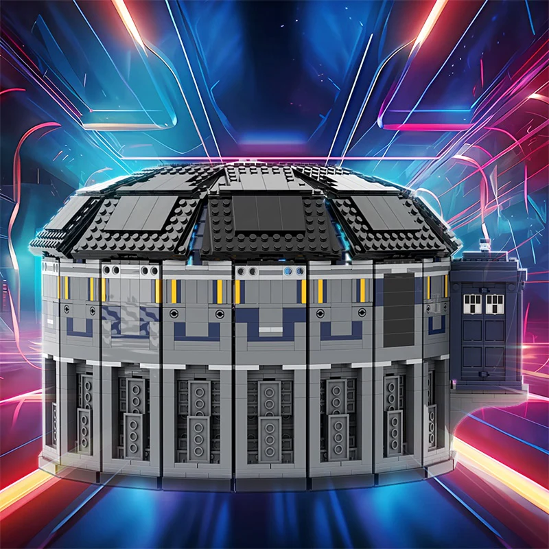 GOBRICKS MOC 165912 Doctor Who - 12th doctor Tardis - YWOBB