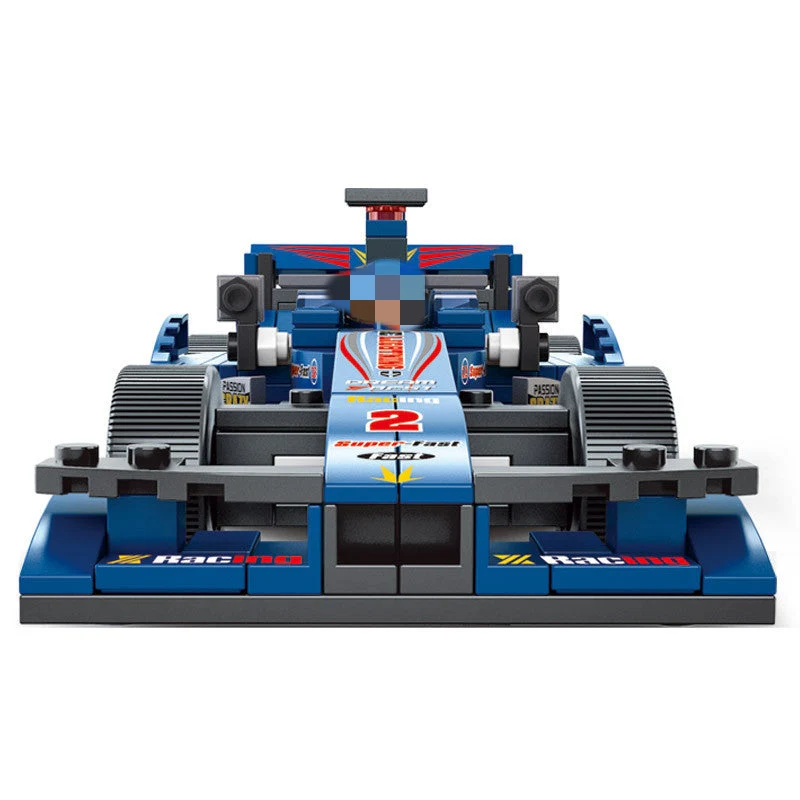 SLUBAN M38-B0353 The F1 Blue Racing Car - YWOBB