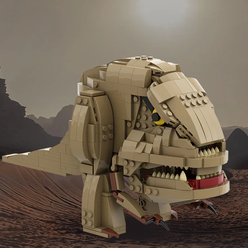GOBRICKS MOC 62894 Blurrg (from The Mandalorian) - YWOBB