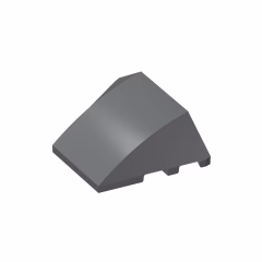 GOBRICKS GDS-762 Wedge 4 x 3 No Studs - YWOBB