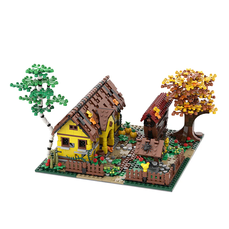 GOBRICKS MOC 130082 Old Country House - YWOBB