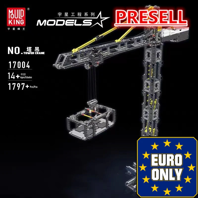 Mould King 17004 Tower Crane OVP EU Warehouse Version - YWOBB