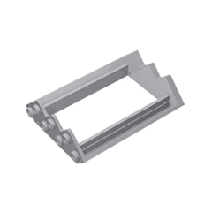 GOBRICKS GDS-1273 Frame 4 x 4 x 6 Corner - YWOBB