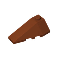 GOBRICKS GDS-755 Wedge 4 x 2 Triple Left - YWOBB