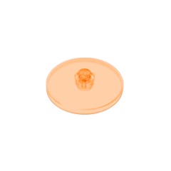 GOBRICKS GDS-945 Dish 4 x 4 Inverted (Radar) with Solid Stud - YWOBB