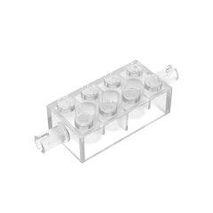 GOBRICKS GDS-955 Brick, Modified 2 x 4 with Pins - YWOBB