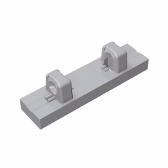 GOBRICKS GDS-1131 Hinge Tile 1 x 4 Locking Dual 1 Fingers on Top - YWOBB