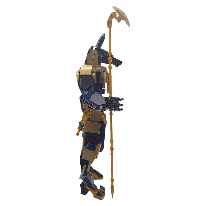 MOC 112777 Anu Lord Of The Underworld Egyptian Mythology The God Of Death Hu Wolf God Pyramid - YWOBB