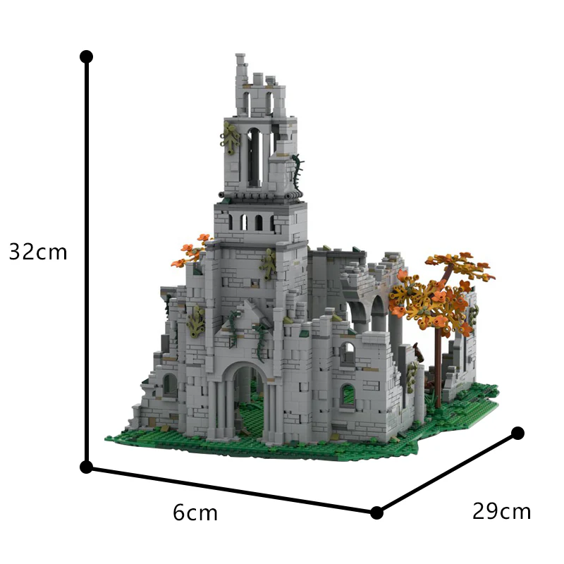 GOBRICKS MOC 148241 Elden Ring | Church of Elleh - YWOBB