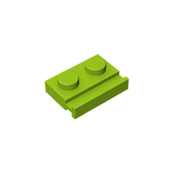 GOBRICKS GDS-806  Modified 1 x 2 with Door Rail - YWOBB