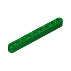 GOBRICKS GDS-666 Liftarm Thick 1 x 9 - YWOBB