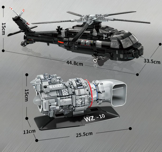 Qman 23016 Z-20 Tactical Utility Helicopter - YWOBB