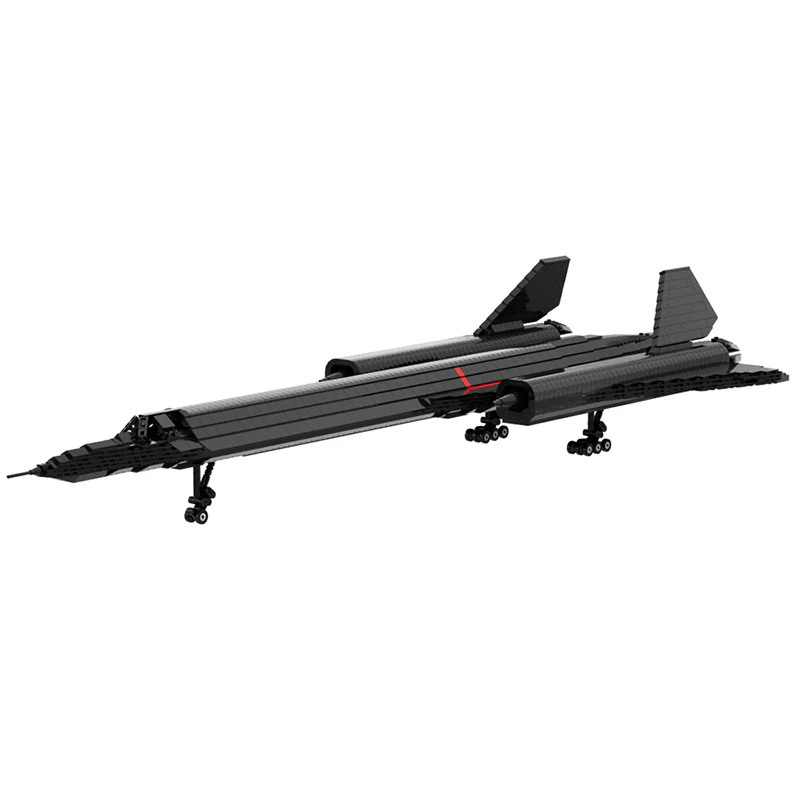 GOBRICKS MOC 20612 SR-71 Blackbird - YWOBB