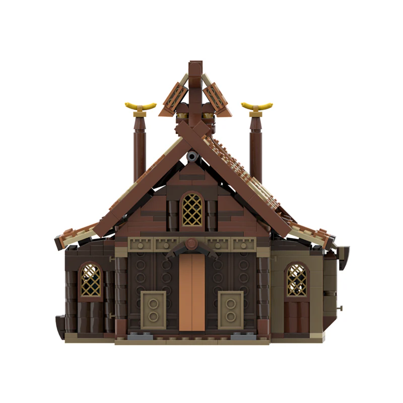 GOBRICKS MOC 186205 Meduseld from Lord of The Rings - YWOBB