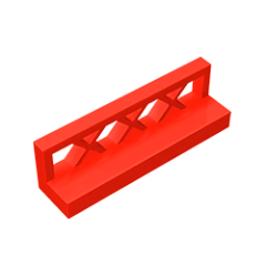 GOBRICKS GDS-881 Fence 1 x 4 x 1 - YWOBB