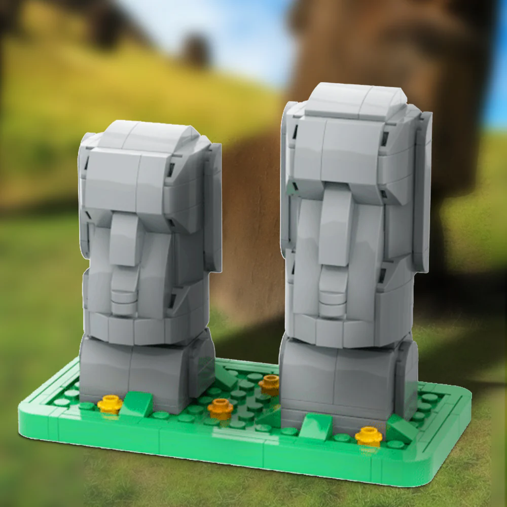GOBRICKS MOC 40120 Moai - YWOBB