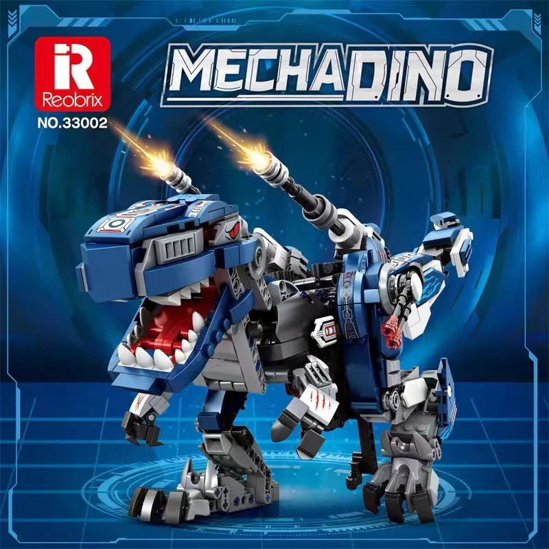 Reobrix 33002 Mecha Dino Mecha Rex - YWOBB