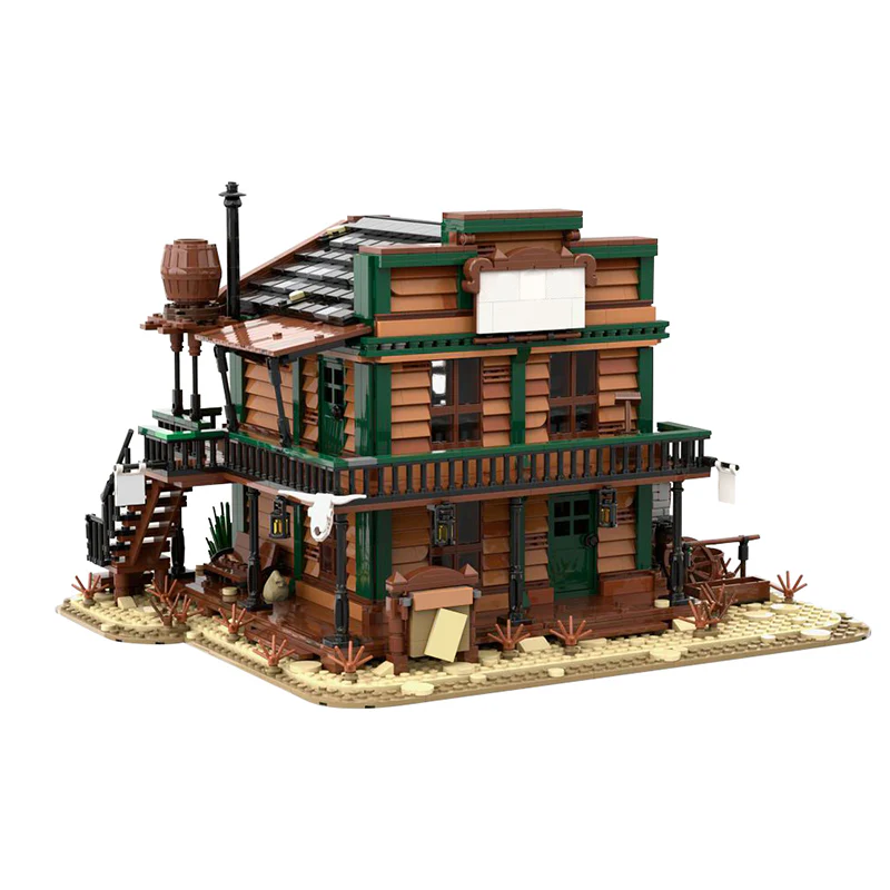 GOBRICKS MOC 151938 Sheriff's Office - Wild West - YWOBB