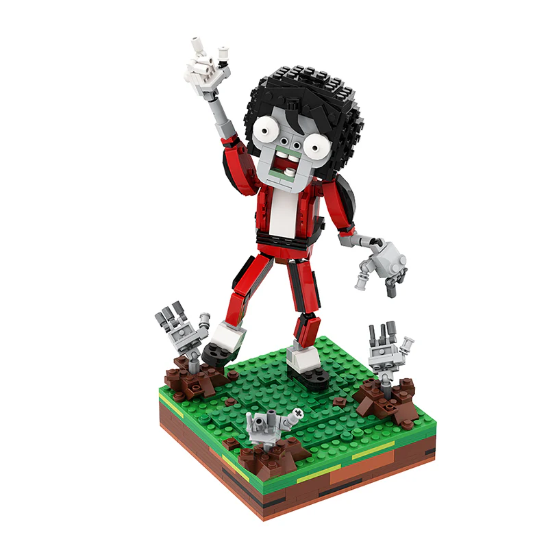 GOBRICKS MOC A0816 Zombie Dancer - YWOBB